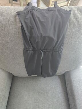 Source Unknown Black Kids Tank Romper